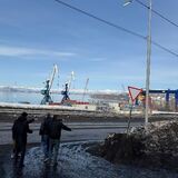 Осмотр выполненных работ по ремонту и устройству линий наружного уличного освещения