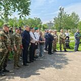 Митинг, посвященный Дню ветеранов боевых действий