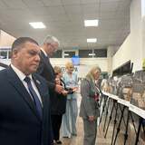 Открытие выставки «Хроники террора украинского неонацистского режима»