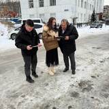 Осмотр нестационарных торговых объектов