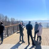 Осмотр выполненных работ по благоустройству общественных территорий